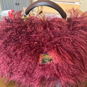 Dolce Gabbana Miss Sicily Feather Purse